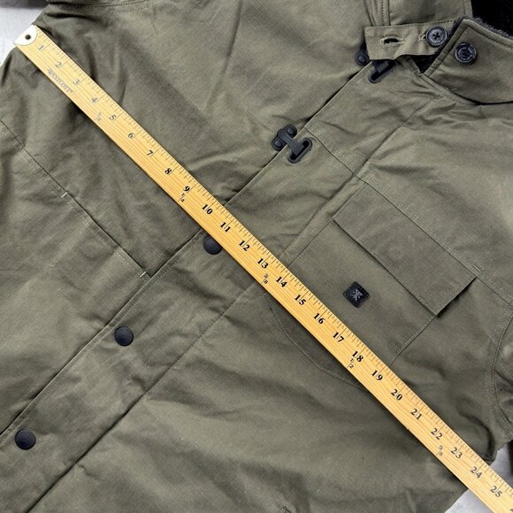 Roark x Halley Stevensons Axeman Jacket Men’s XL Dark Military Waxed Lined NEW - Picture 13 of 16